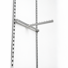 10 × 30 Profile Geçme 9 Pimli Düz Krom Baston Askılık – 40 cm 10 × 30 Profile Geçme 9 Pimli Düz Krom Baston Askılık – 40 cm