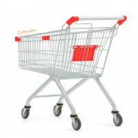 Bebe Setli Metal Market Arabası - 125 Litre | 5 Adet