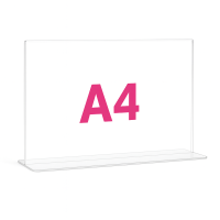 A4 T Tipi - Yatay Stant - 5 Adet