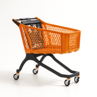 Bebe Setli Plastik Market Arabası - 150 Litre  - 5 Adet