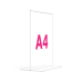 A4 T Tipi - Yatay Stant - 5 Adet