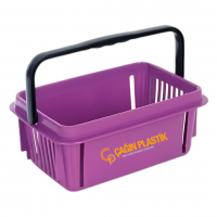 Kozmetik Sepeti - Mor | 7 Litre - 10 Adet