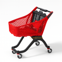 Bebe Setli Plastik Market Arabası - 100 Litre - 5 Adet